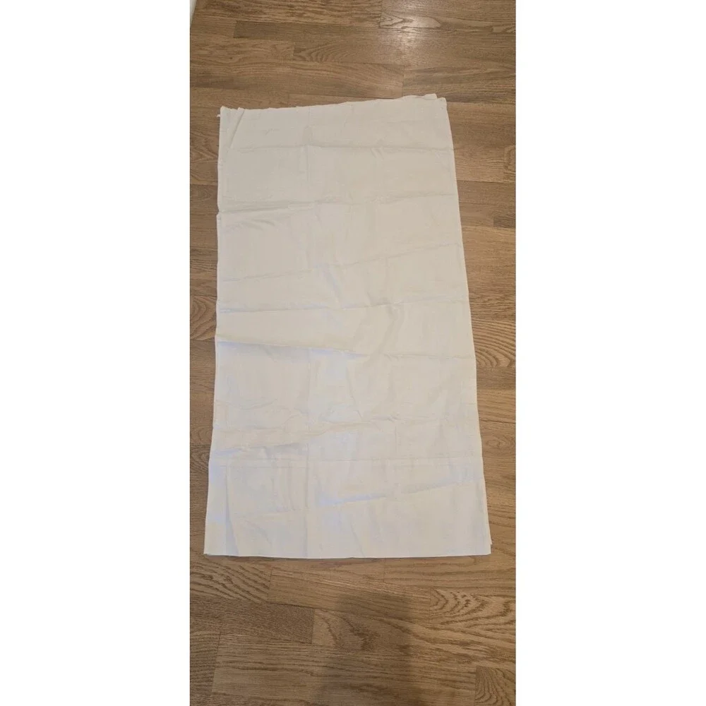New BOLL & BRANCH Signature Hemmed 100% Cotton King Pillowcases Cream (2) $70